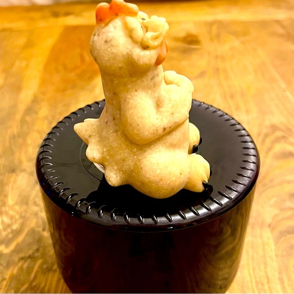 Quarry Critters Chaps the Chicken Faux Granite Figurine 3” Tall Collectible 2002 - Picture 4 of 6